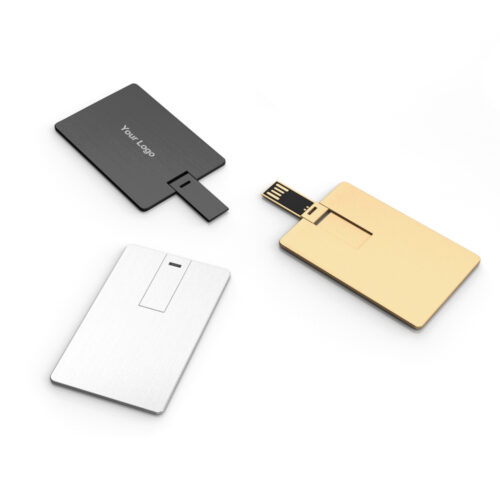 Cartão de Metal Personalizado USB